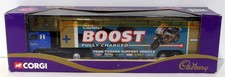 Corgi 1/64 Scale 59519 - Volvo Race Transporter - Cadbury's Boost Bike Team