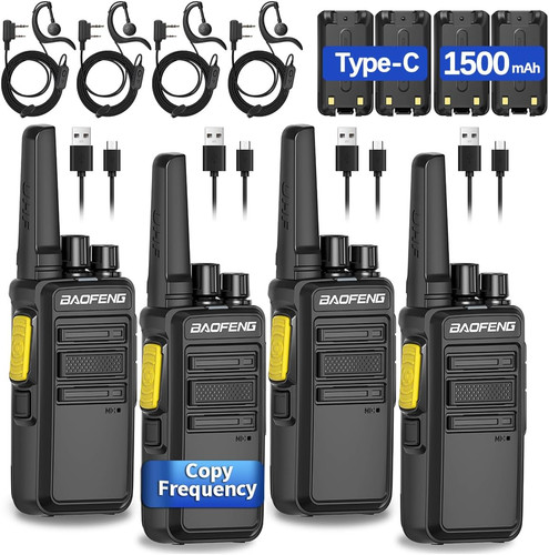 4pack walkie talkies long - walkie,