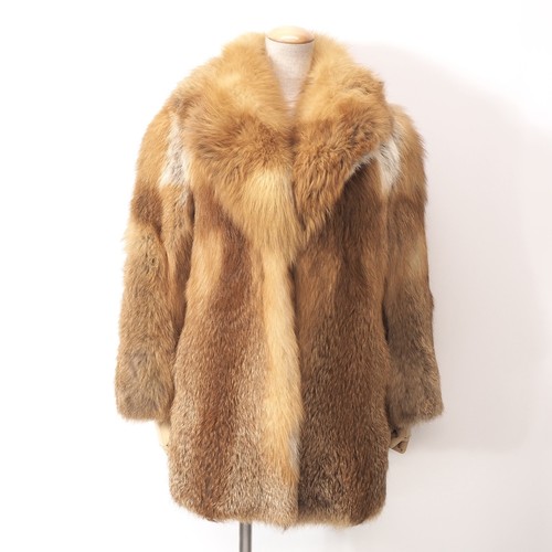 Vintage real red fox - vintage,