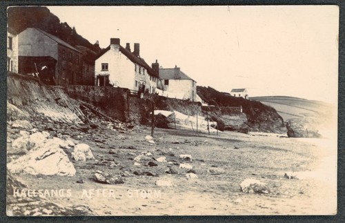 Hallsands ruined village - hallsands,