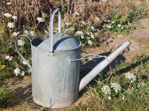 Vintage galvanised steel - vintage,