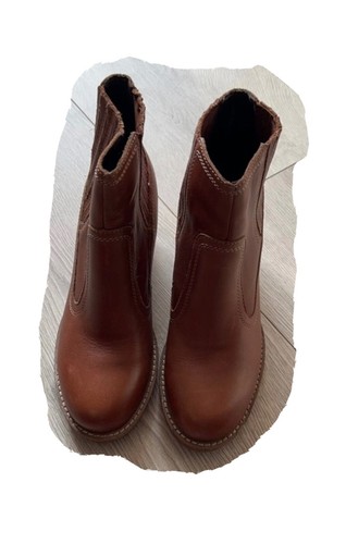 Ladies dark tan ankle - dark,