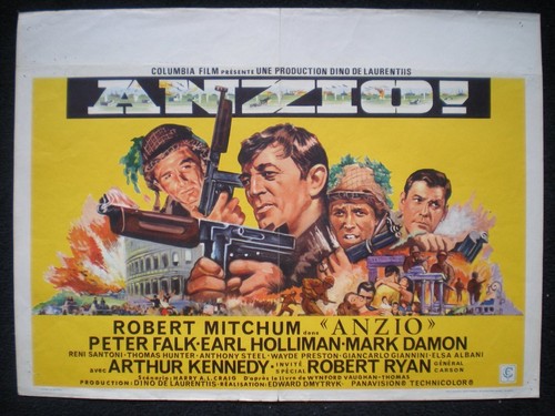 Anzio belgian poster - (1968),