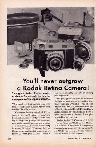 Kodak retinal camera 1958 - kodak,