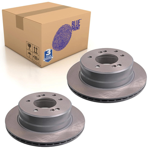 Pair rear brake disc fits - pair,