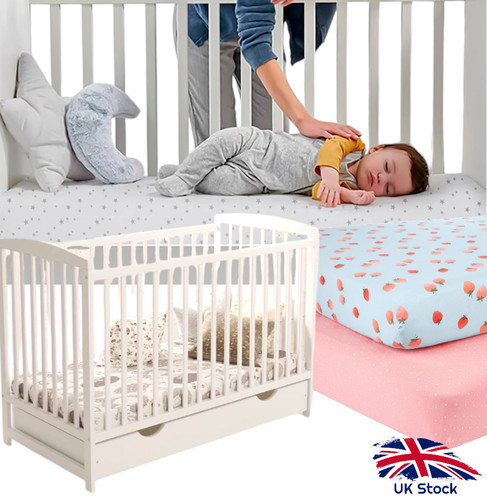Baby fitted cot - cot, sheet