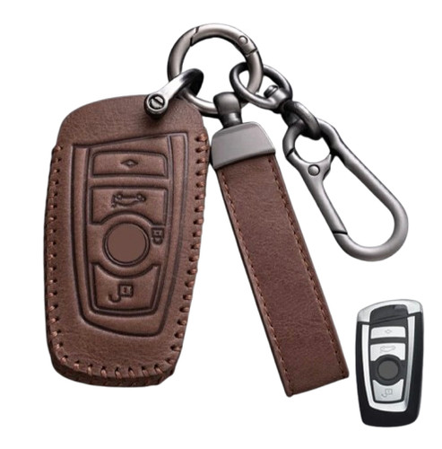 Bmw leather key cover - bmw,