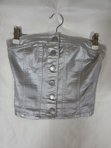 Pull and bear denim boobtube - pull,