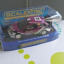 Scalextric C3203 Ford Focus RS WRC Van Merkstaijn Motorsport No63 Rally Sweden