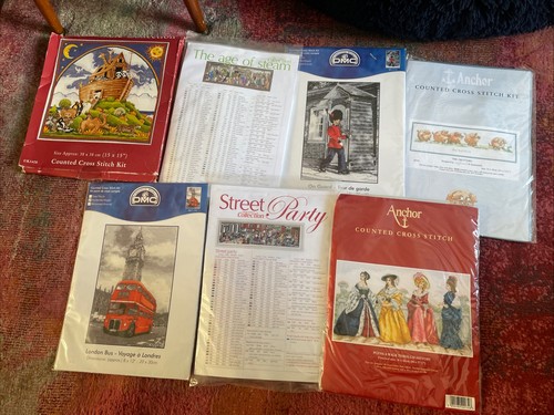 Cross stitch kit bundle - stitch,