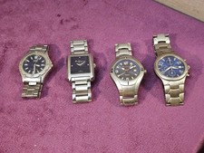 4x Stainless Steel Men's Bracelet Watches - Lorus, Ben Sherman, Vialli, Amadeus