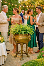 Large Antique French Brass