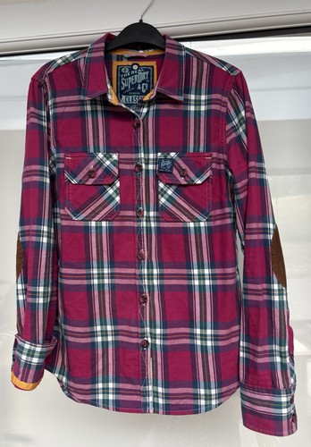 Superdry pink lumberjack check - superdry,