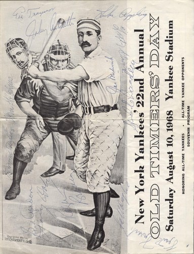 1968 old timers - 1968, program