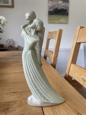 Ivory Princess Statue 1995 Man Woman Art Deco Style Parastone Ed Van Rosmalen