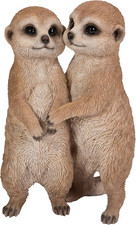 Hugging Meerkats Ornament –