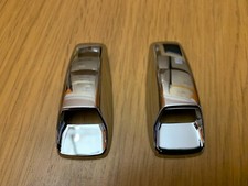 Universal Chrome Windscreen Washer Jet Covers fit Cars Vans 4x4s Stunning Looks