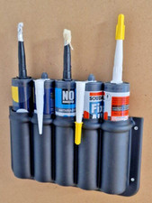 5 Tube Holder, Silicone Sealant Mastic Caulk Adhesive Tubes Van/Workshop/Garage