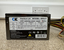 CiT Pentium P4 650W ATX Power Supply Unit 650UT