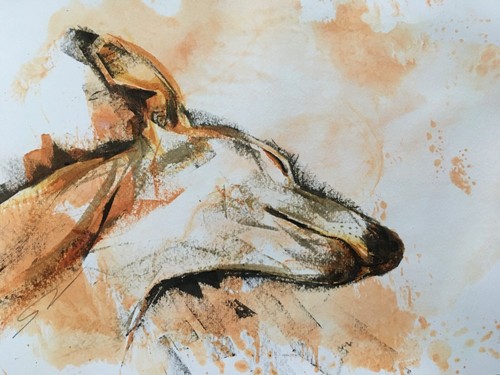 Original signed ink - original, drawing