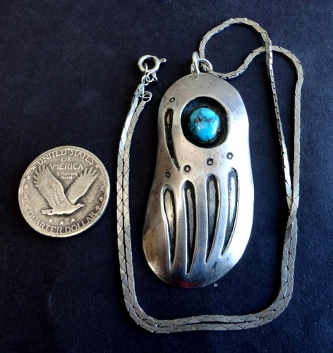 Vtg navajo big - navajo, 2-3/8"