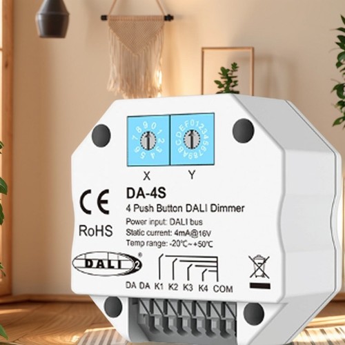 Dali switch 4 push - switch,