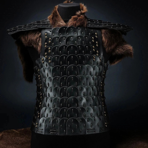 Medieval leather armor - medieval,