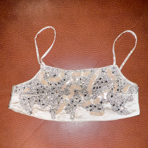 Anthropologie ivory satin - anthropologie,