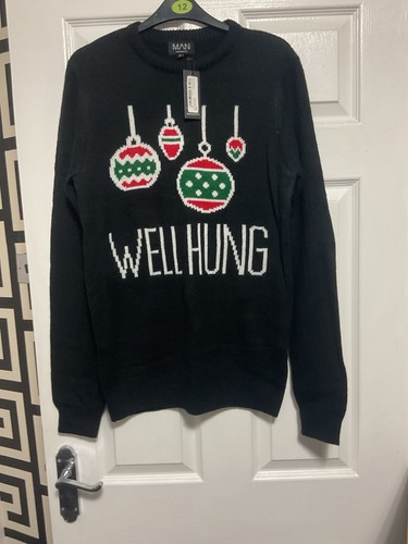 Boohoo mans xmas jumper - mans, new