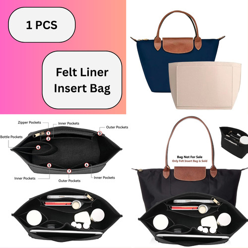 Felt liner insert bag - insert, for