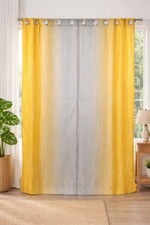 Ombre Yellow Greyish White