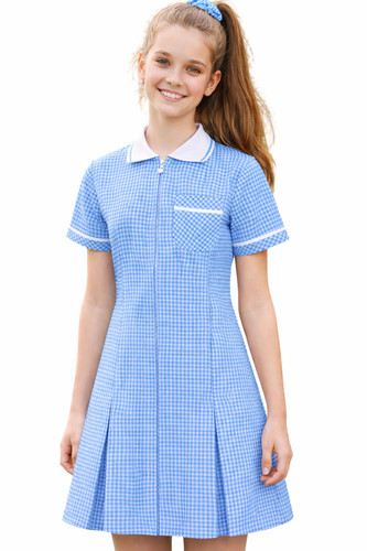 Girls gingham check summer - girls',