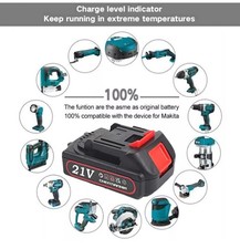 21V Rechargeable Chentianxia Lithium Ion Battery 2.0Ah Power Tool Replacement UK