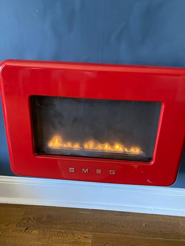 Smeg red wall mounted - red, wall-mounted