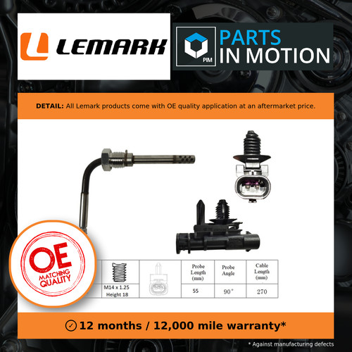 Exhaust temperature sensor - temperature,