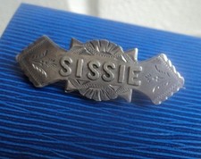 Vintage Sterling Silver Name