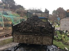 Well Rotted Manure Allotments Garden Mulch