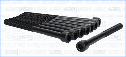 One cylinder head - bolt, set