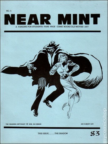 Near mint fanzine fn - #5, vg/fn