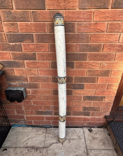 Painted didgeridoo style tube - painted,