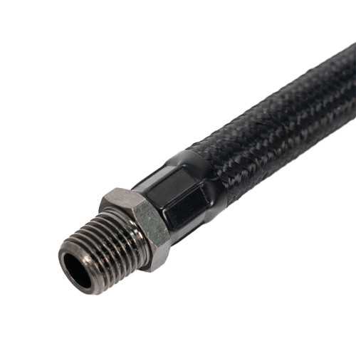Npt steel braided hose - braided,