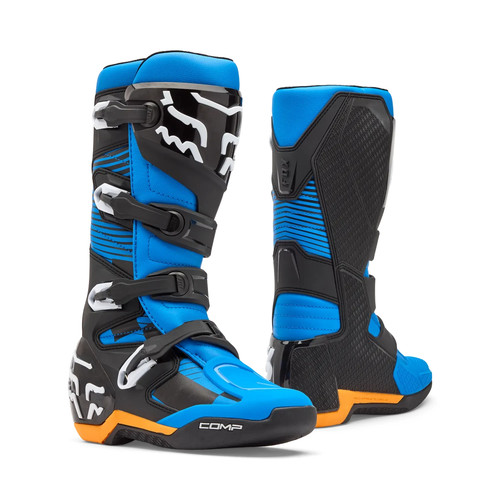 Fox racing comp boot blue - racing,