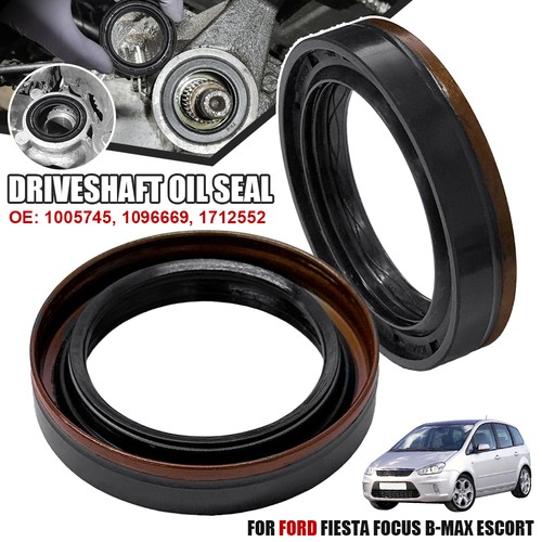 Driveshaft diff oil seal - 2x,