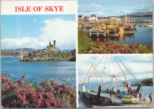 Isle skye vintage postcard - vintage,