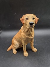 Border Fine Arts Labrador sitting (Yellow)  DG328 - 5.5 inches tall