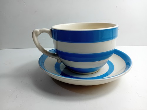 Vintage green cornishware - vintage, g