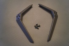 TABLETOP PEDESTAL STAND LEGS L & R FOR 32" SHARP LC-32CHF5111K  LED TV + SCREWS