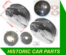 2 CHROME AIR FILTERS Washable