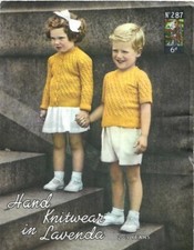 LAVENDA Vintage  Knitting