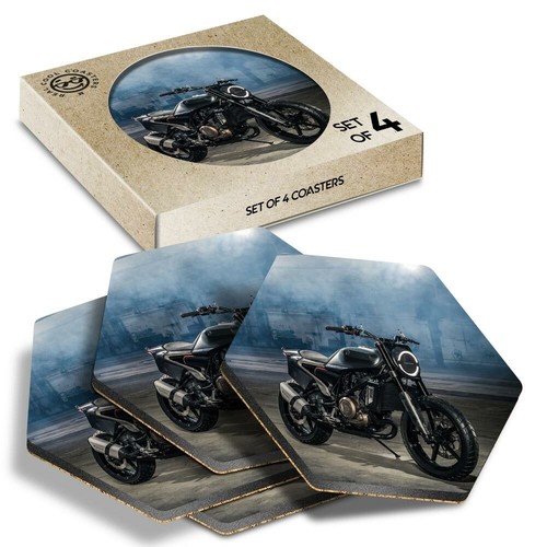 Hexagon coasters street - coasters,